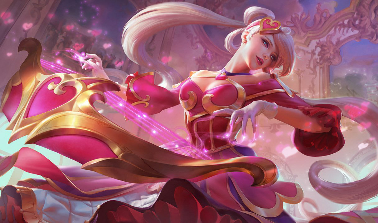 Sweetheart Sona splash art