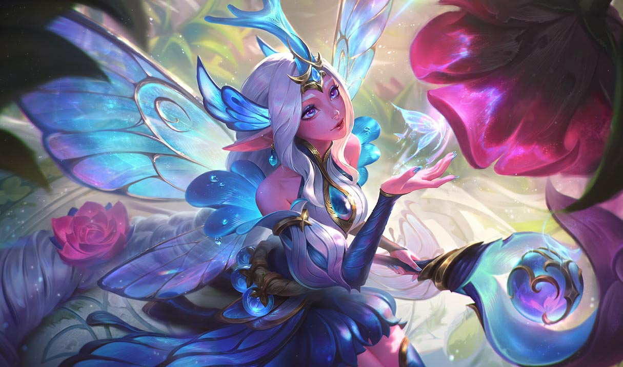 Faerie Court Soraka splash art