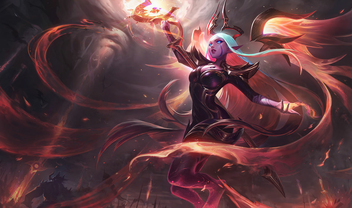 Nightbringer Soraka splash art