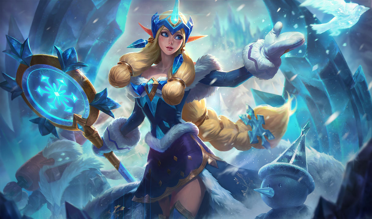 Winter Wonder Soraka splash art