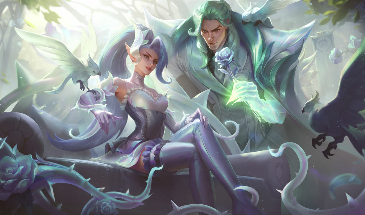 Crystal Rose Swain splash art