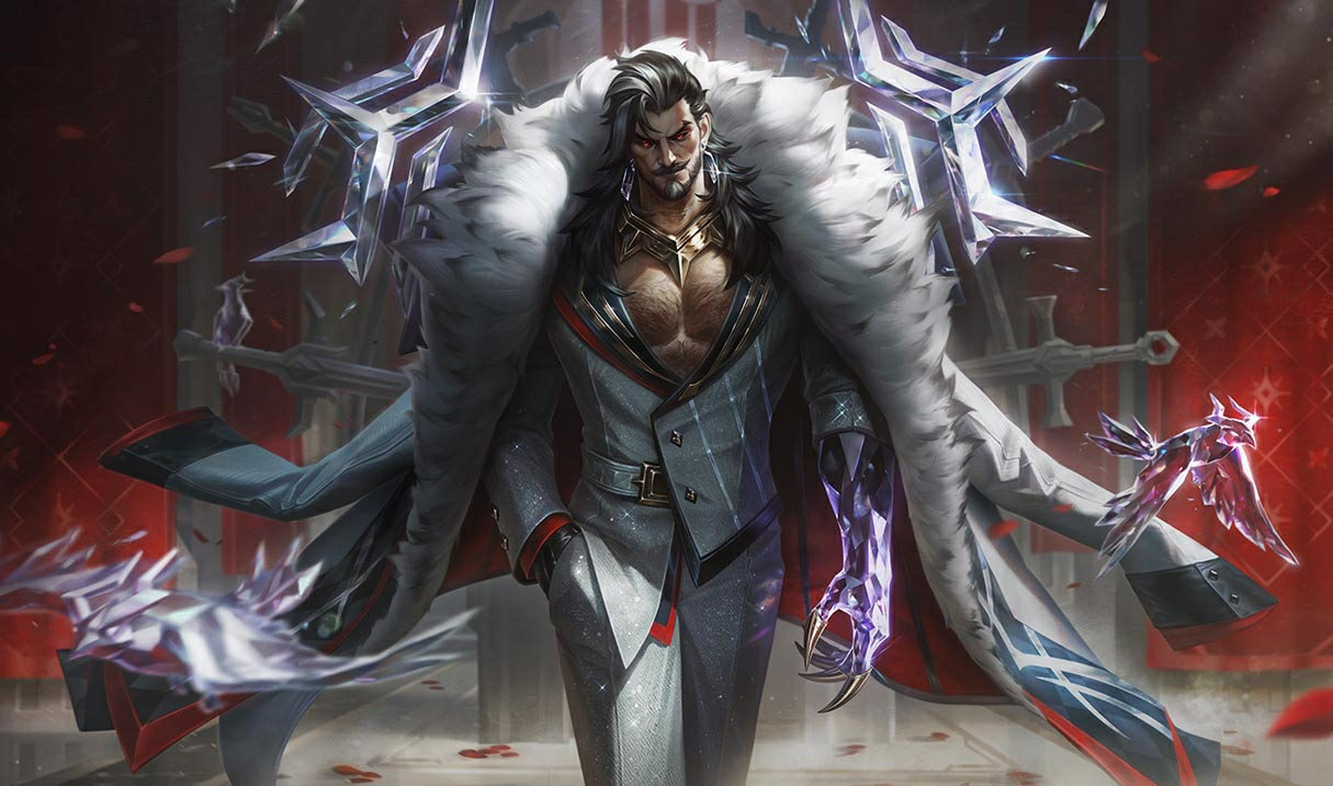 Prestige Chosen of the Wolf Swain splash art