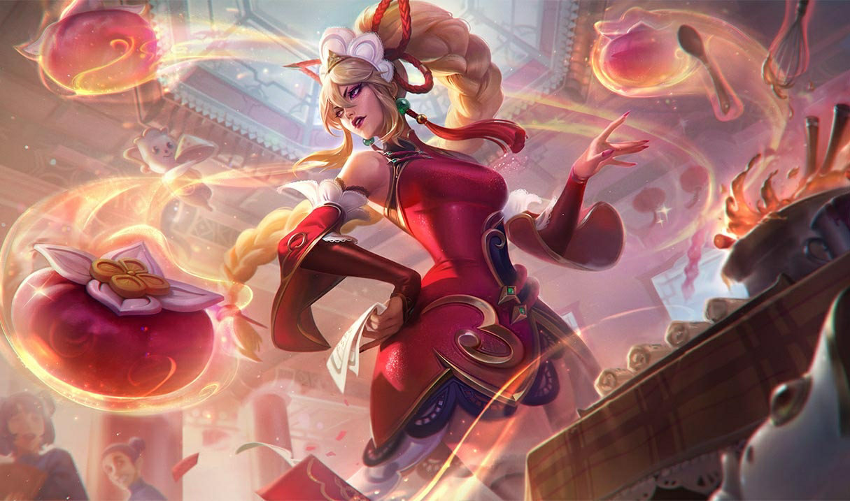 Dumpling Darlings Syndra splash art