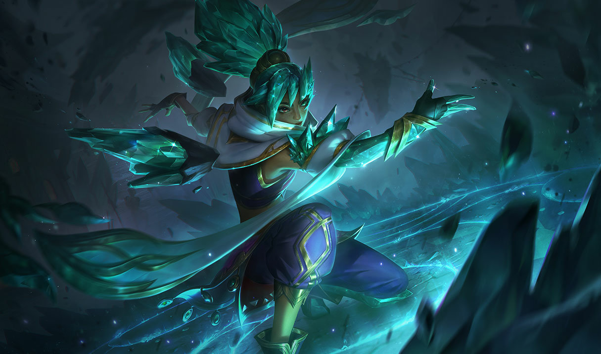 Crystalis Motus Taliyah splash art