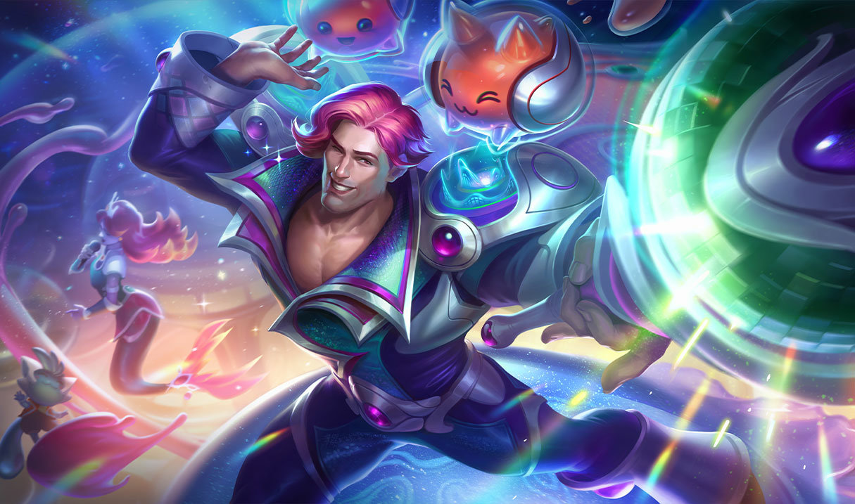Space Groove Taric splash art