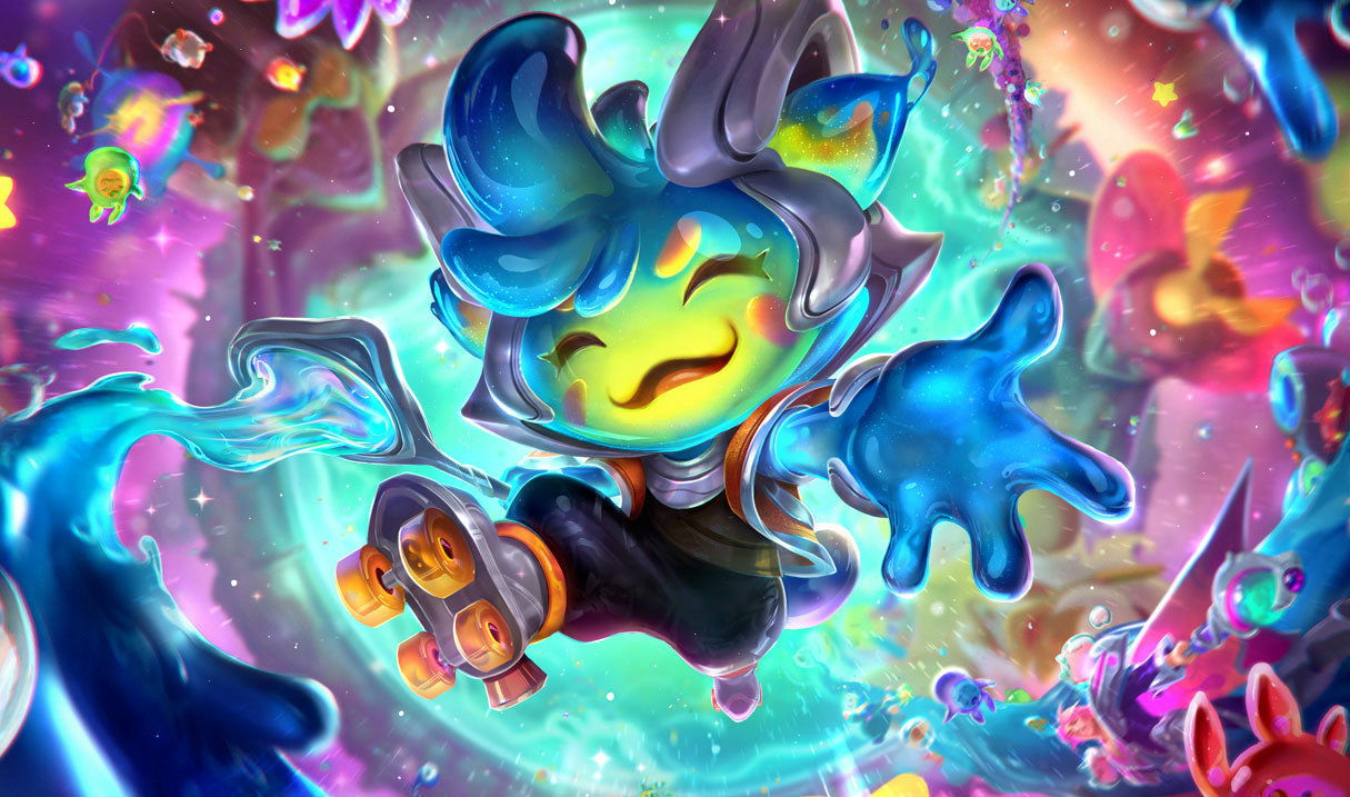 Space Groove Teemo splash art