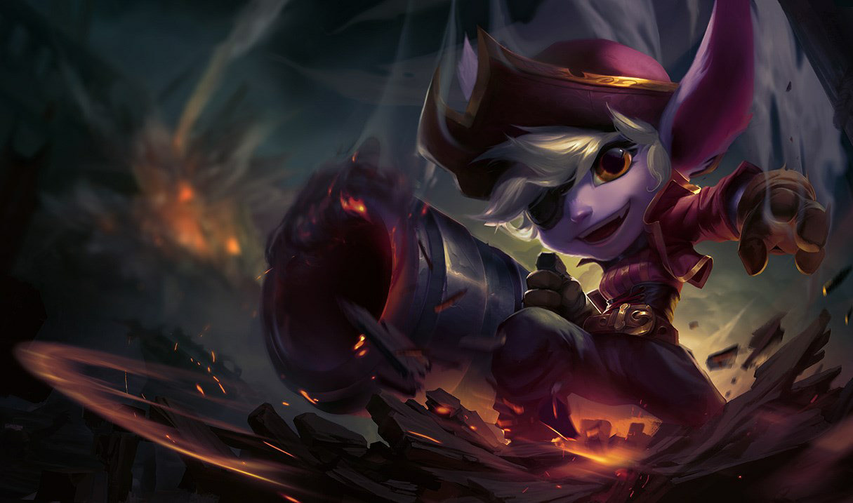 Buccaneer Tristana splash art