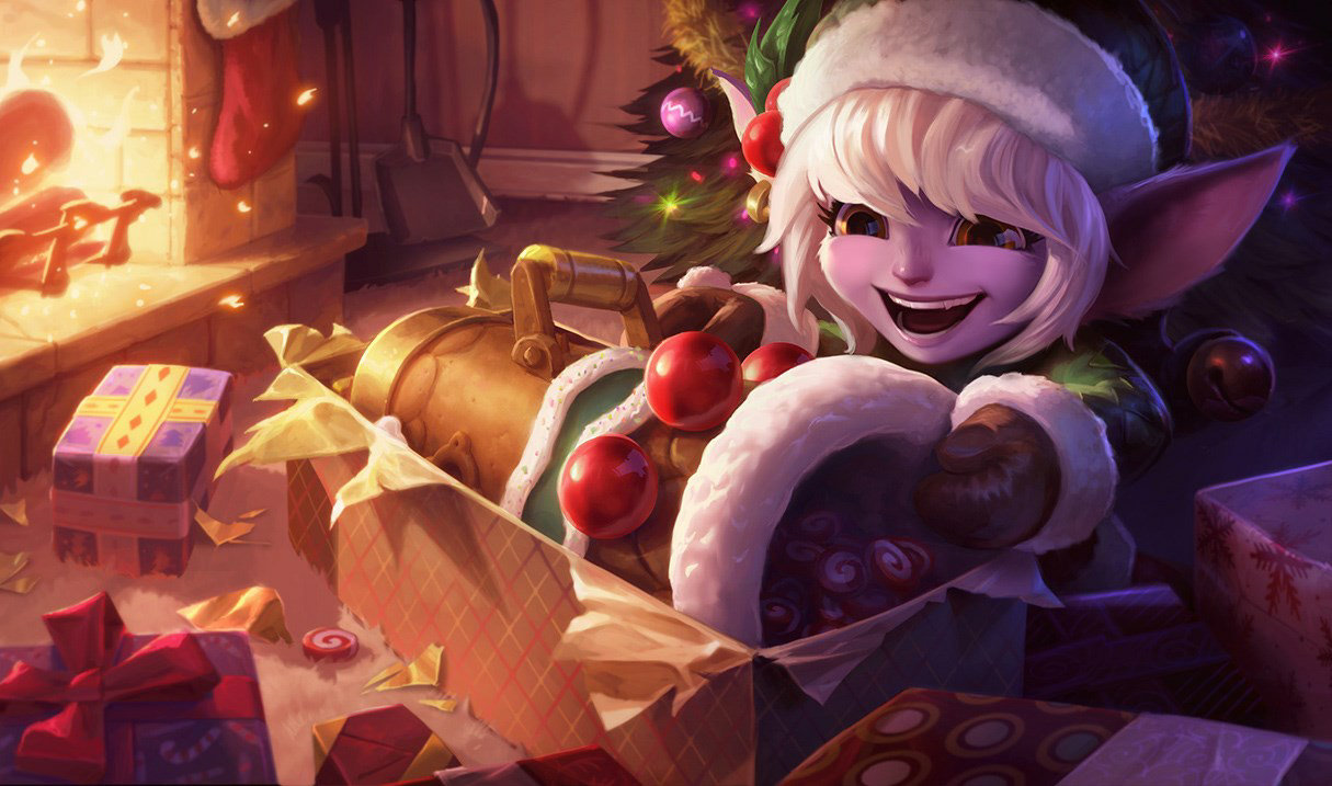 Earnest Elf Tristana splash art