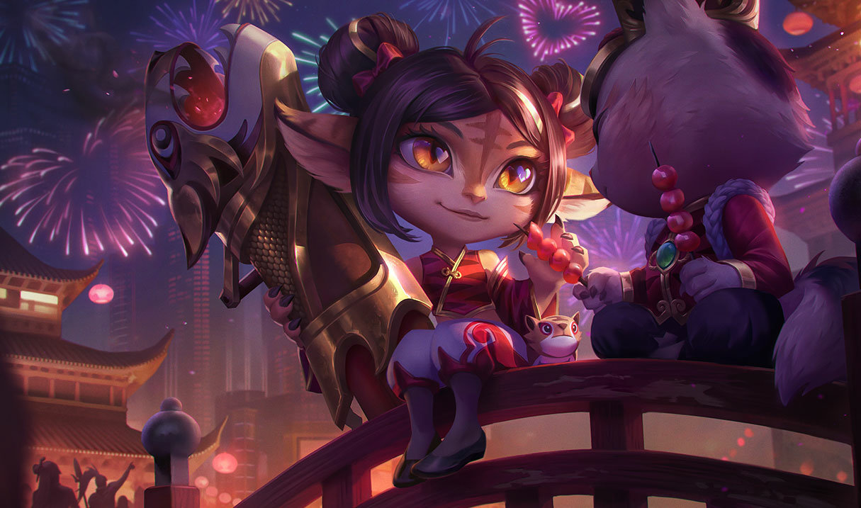 Firecracker Tristana splash art