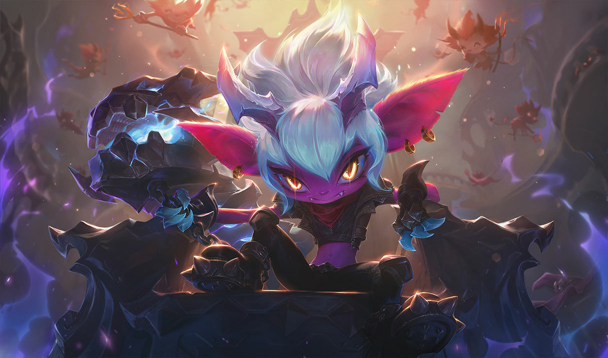 Little Demon Tristana splash art