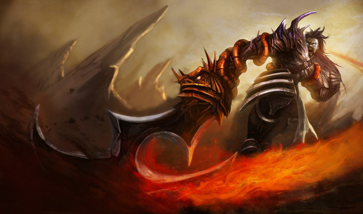 Demonblade Tryndamere splash art