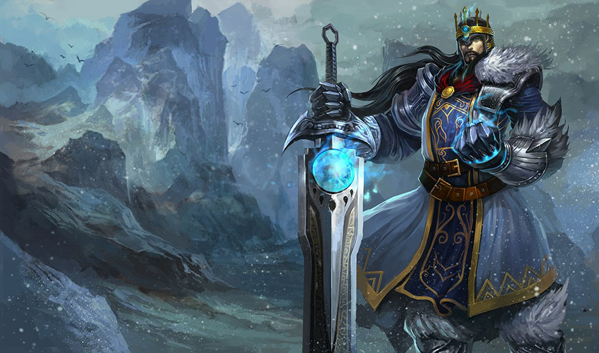 King Tryndamere splash art