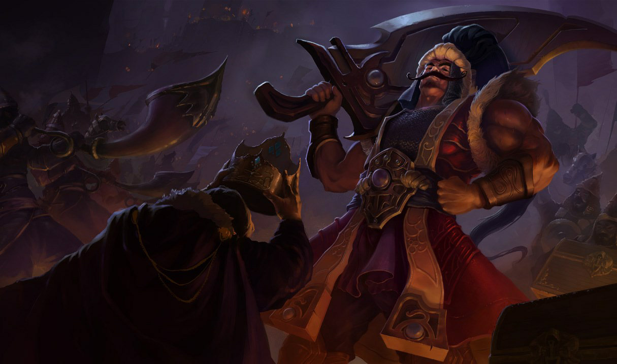 Sultan Tryndamere splash art