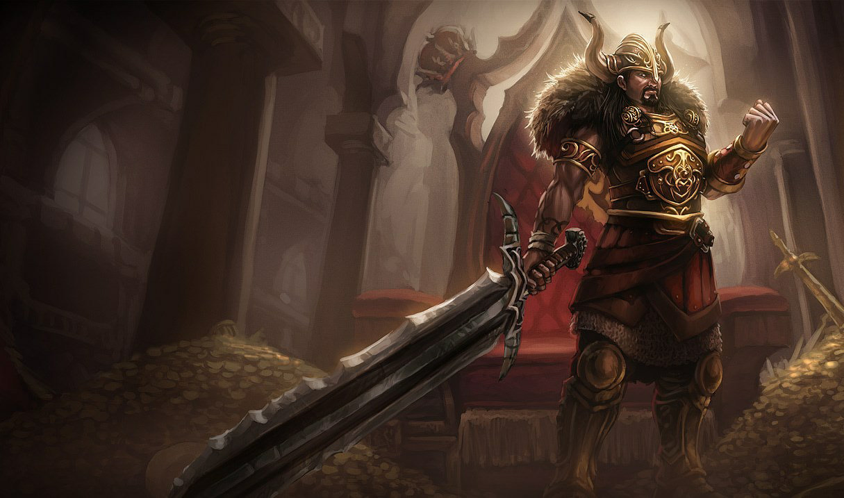 Viking Tryndamere splash art