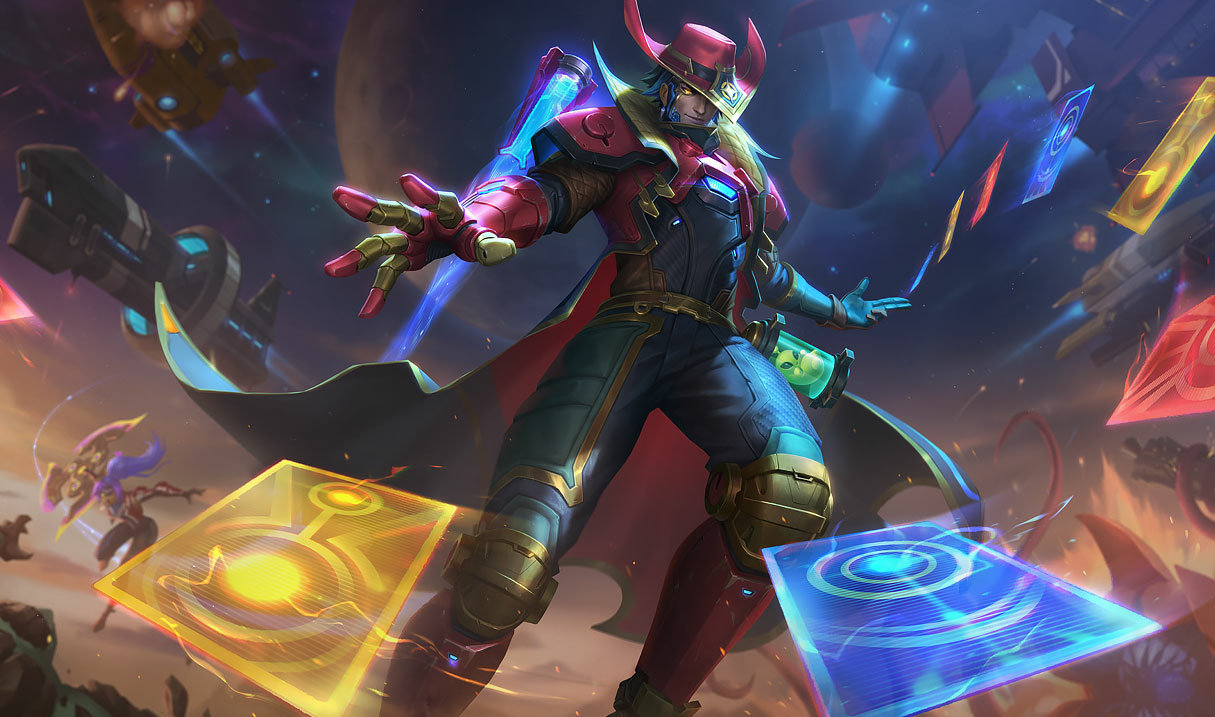 Odyssey Twisted Fate splash art
