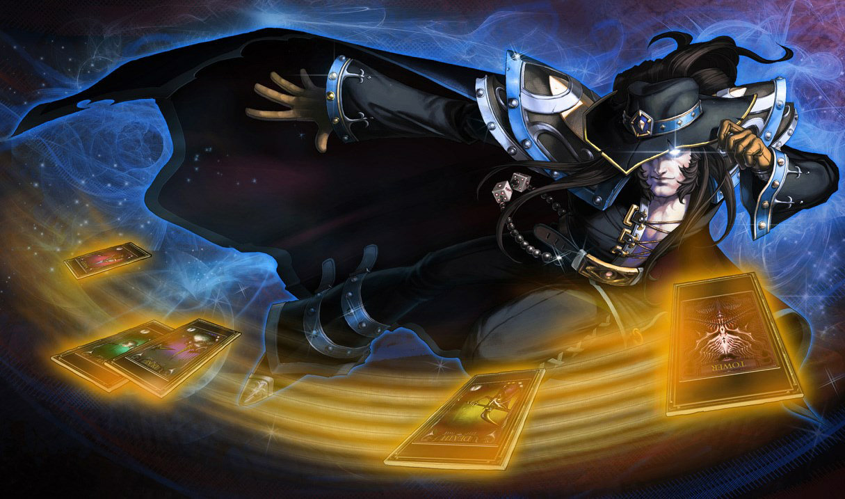 PAX Twisted Fate splash art