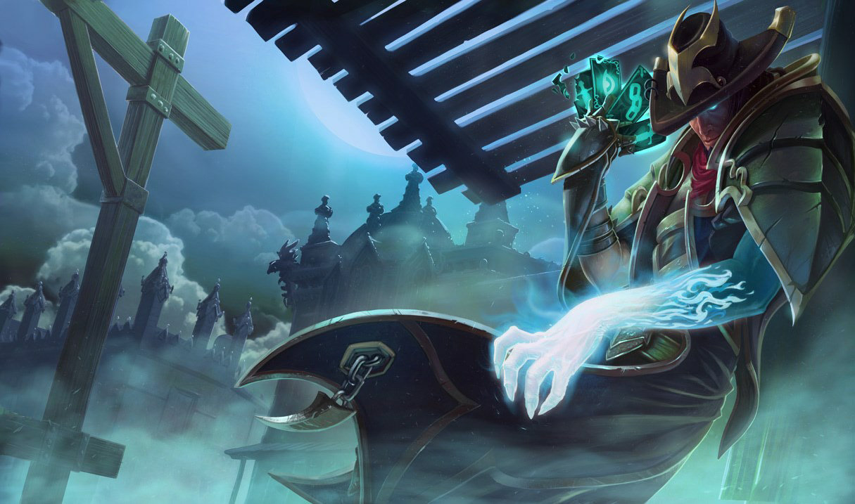 Underworld Twisted Fate splash art