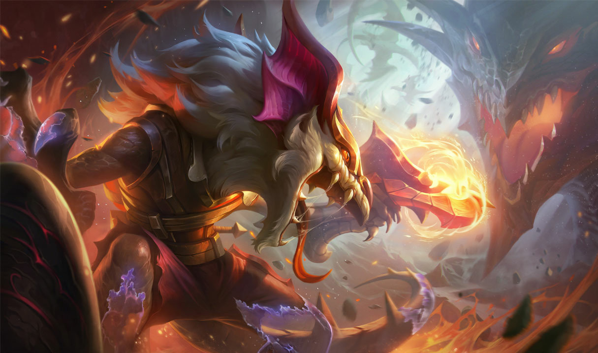 Dragonslayer Twitch splash art
