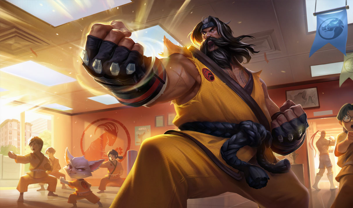 Black Belt Udyr splash art
