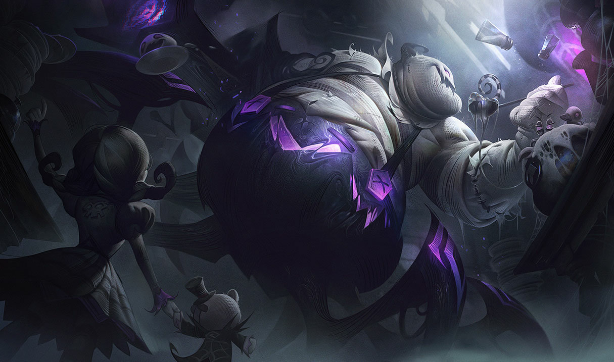 Fright Night Urgot splash art