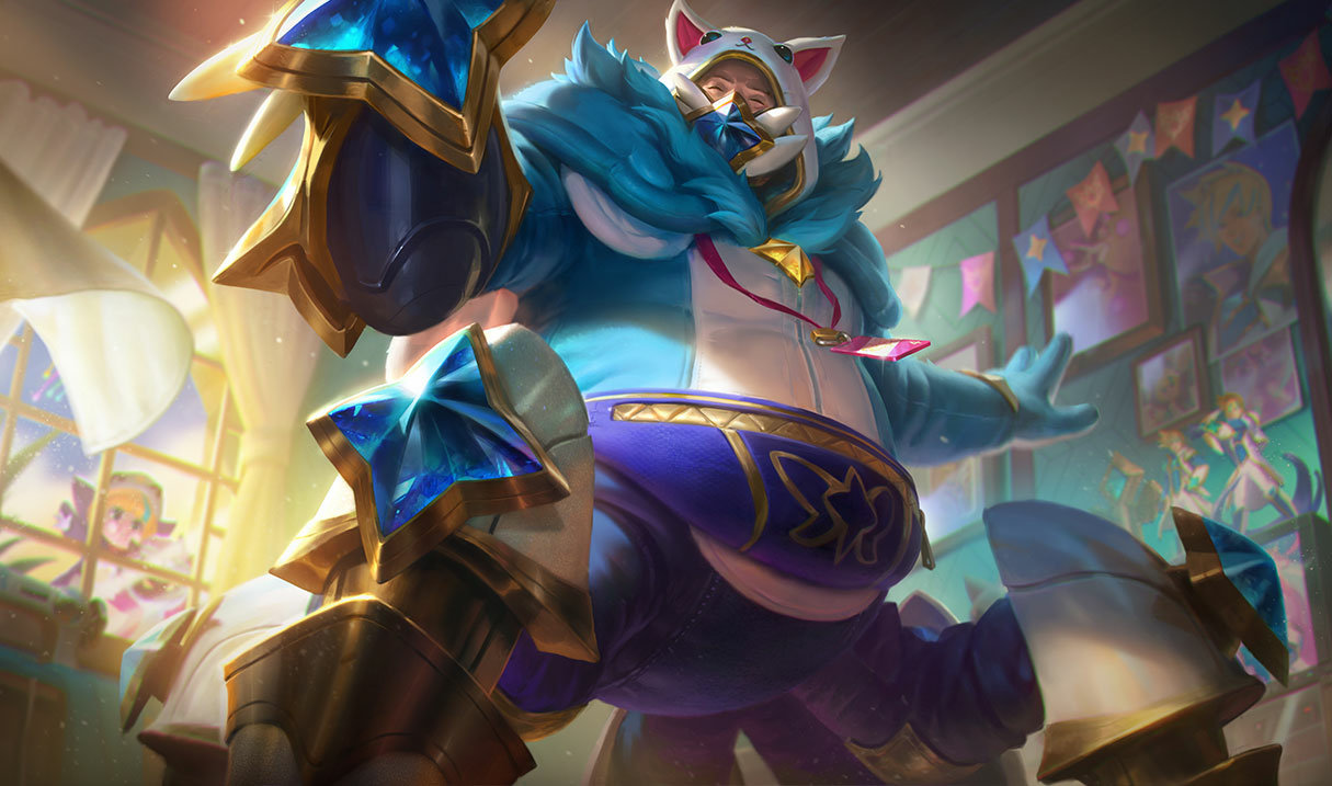 Pajama Guardian Cosplay Urgot splash art