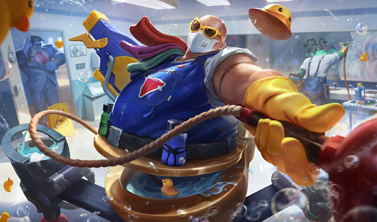 Urgot the Clogfather splash art