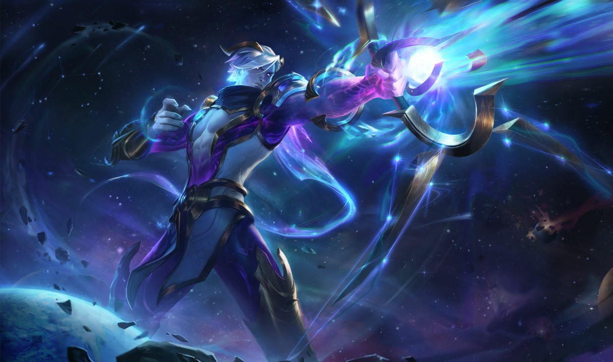 Cosmic Hunter Varus splash art