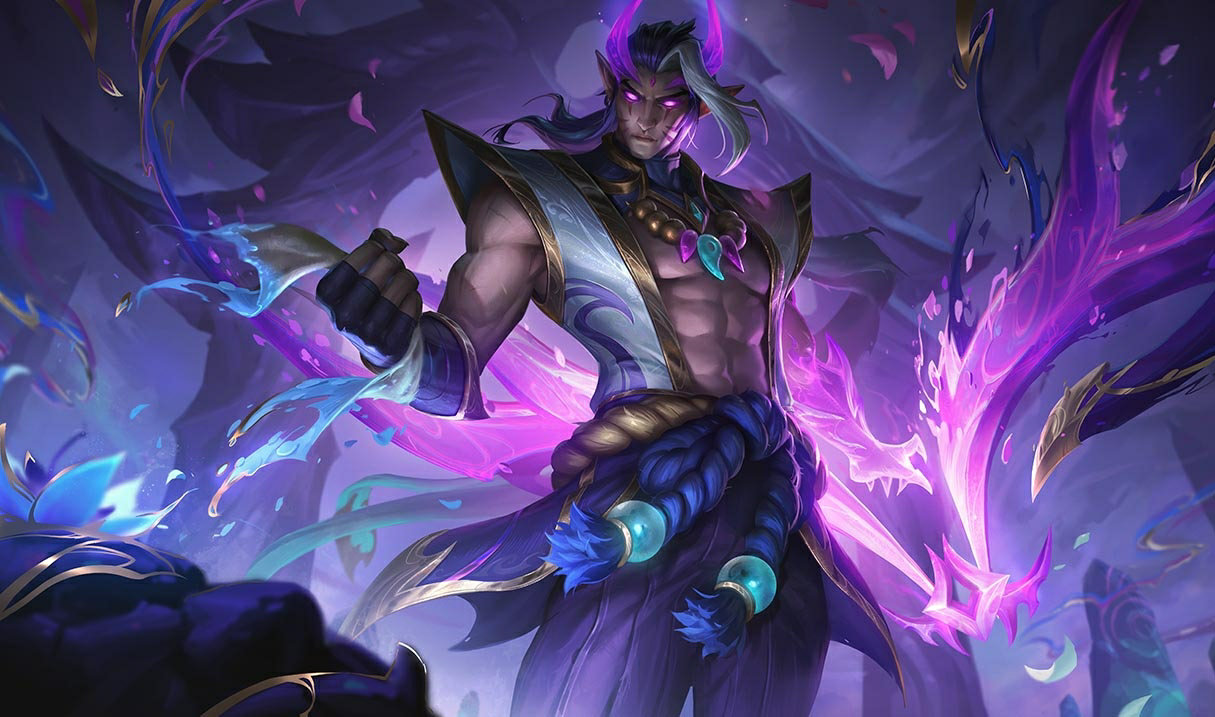 Spirit Blossom Varus splash art