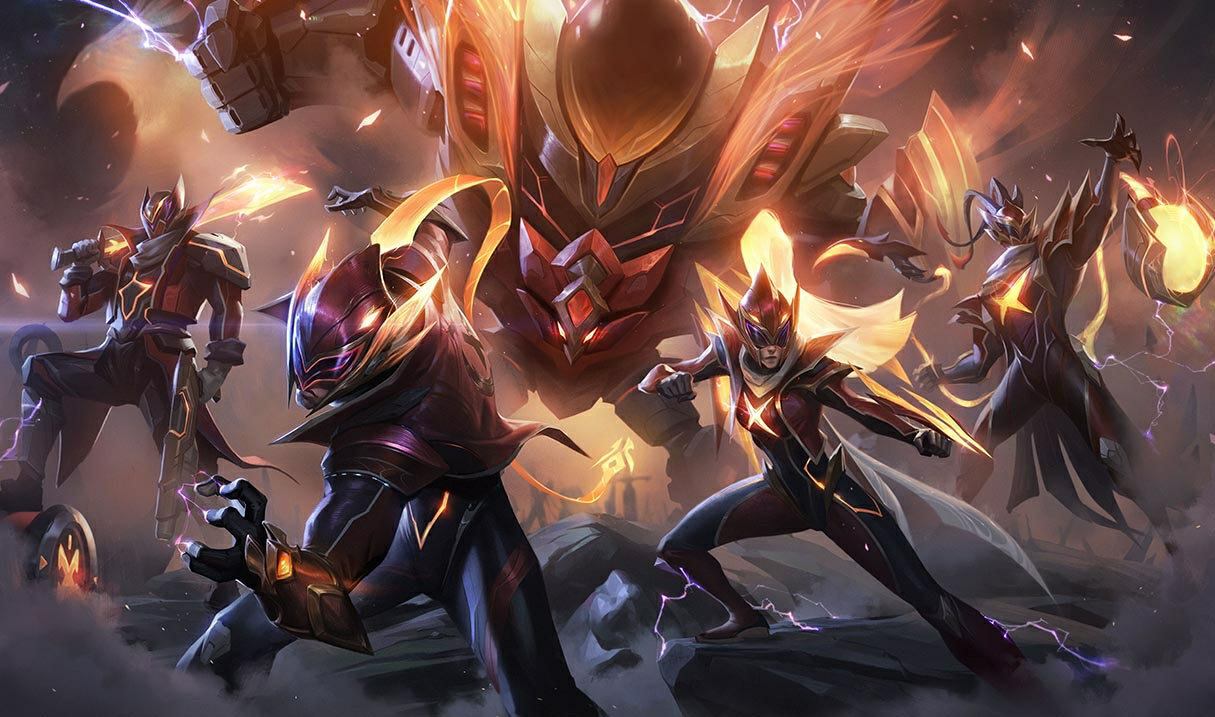FPX Vayne splash art