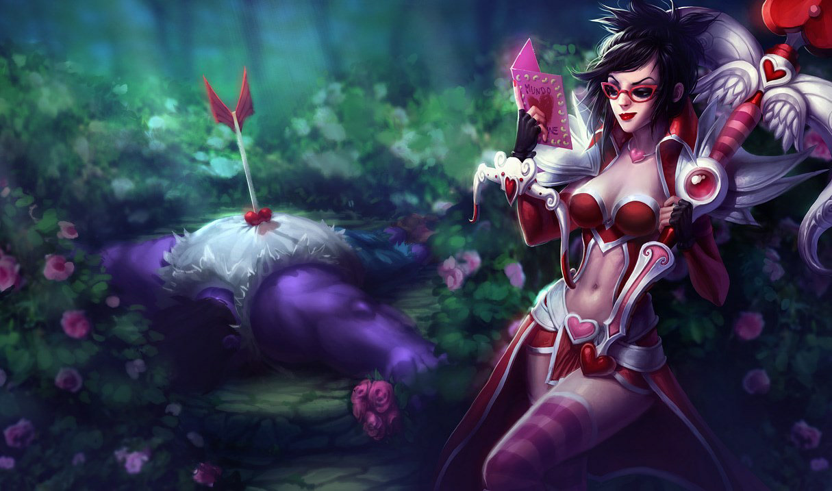 Heartseeker Vayne splash art