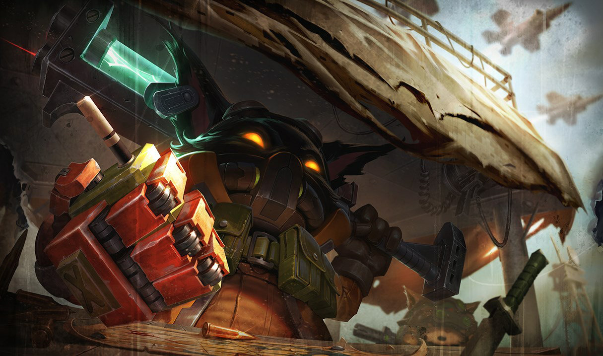 Omega Squad Veigar splash art