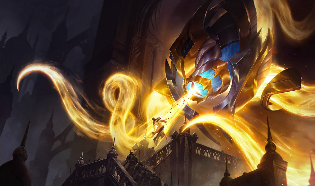Arclight Vel’Koz splash art