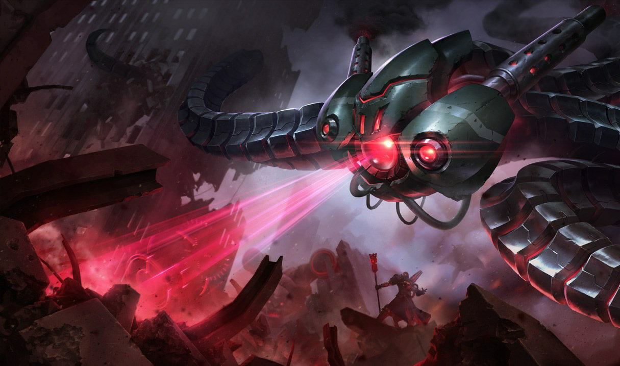 Battlecast Vel’Koz splash art