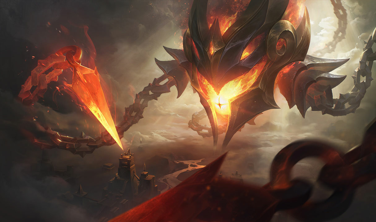 Infernal Vel’Koz splash art