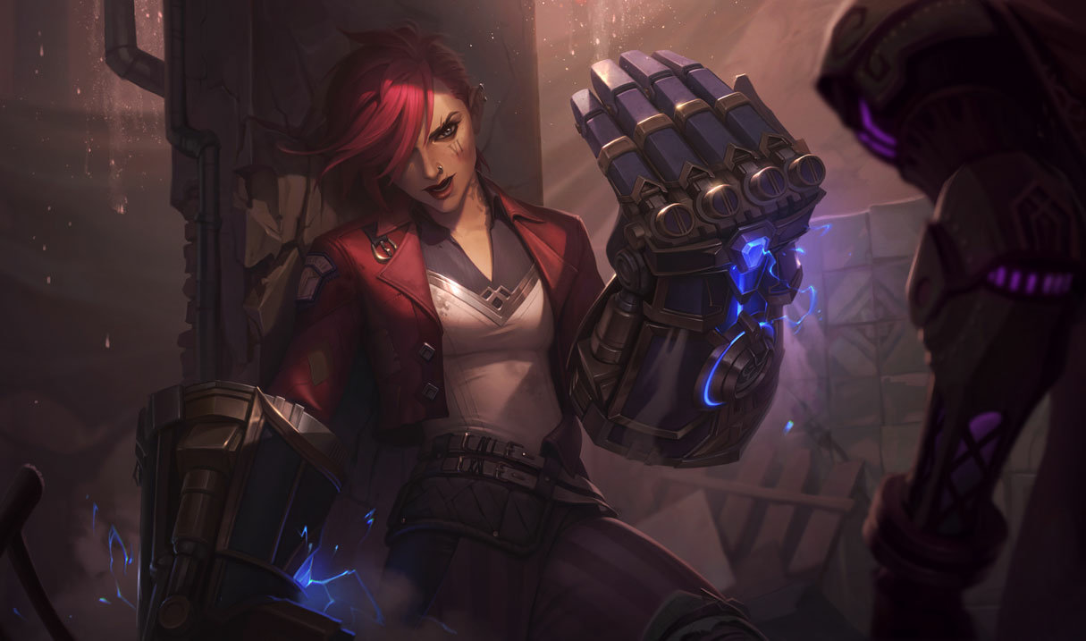Arcane Undercity Vi splash art