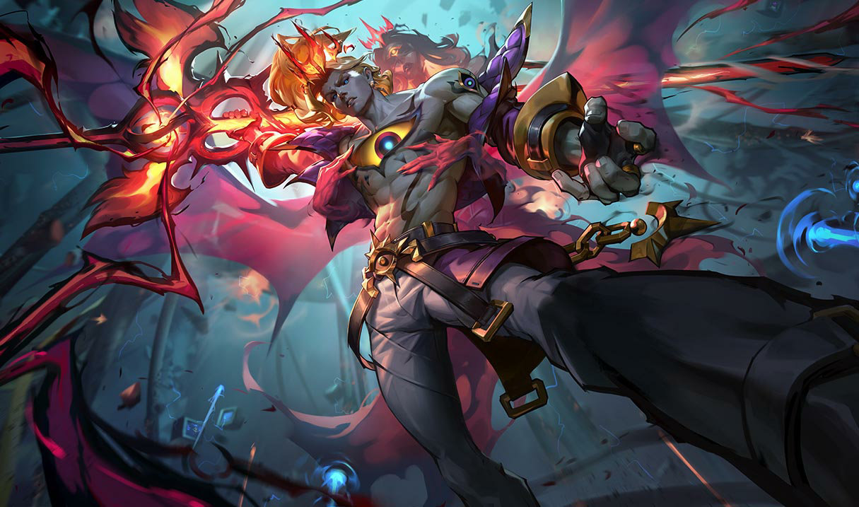 Soul Fighter Viego splash art