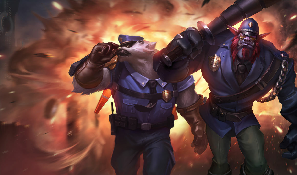 Captain Volibear splash art