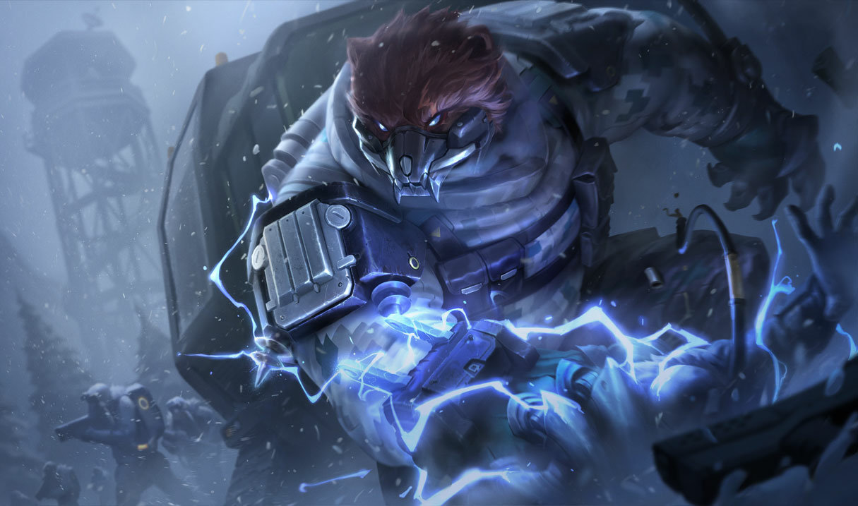Northern Storm Volibear splash art