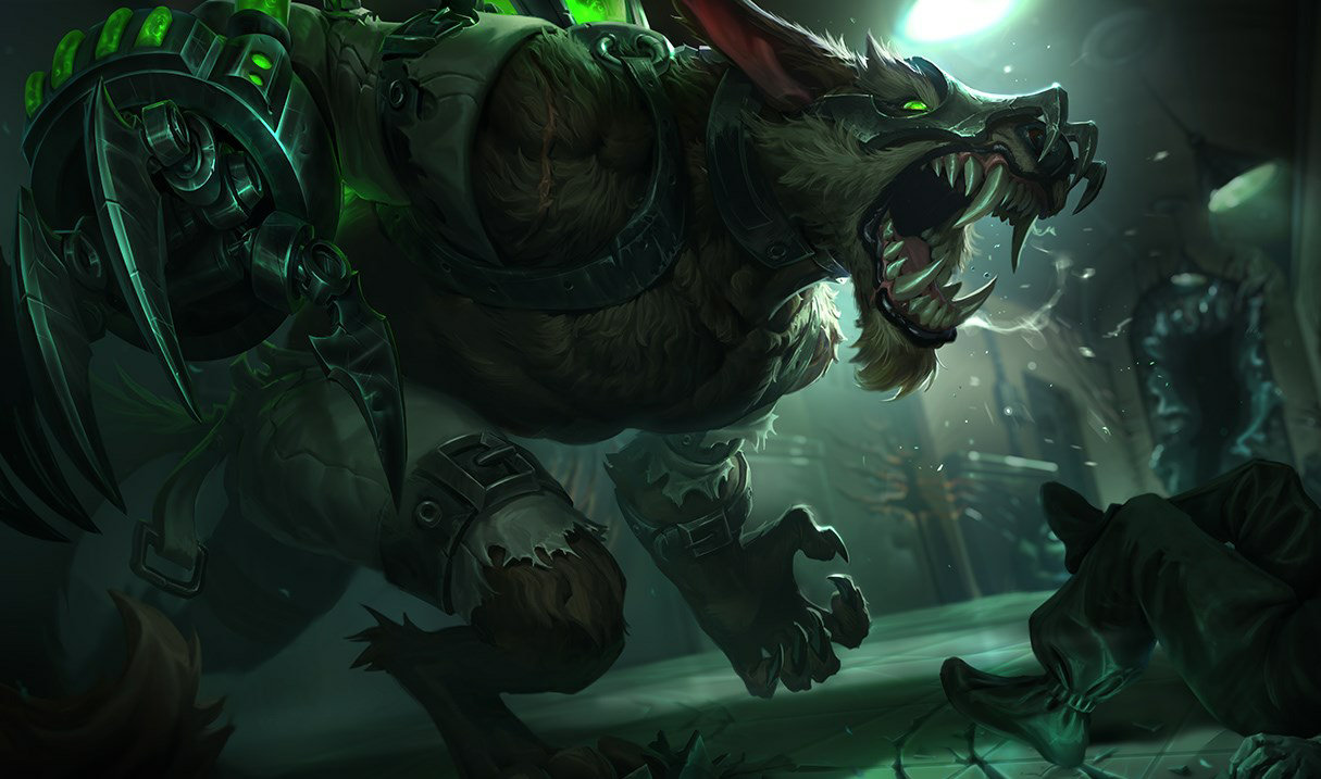 Feral Warwick splash art