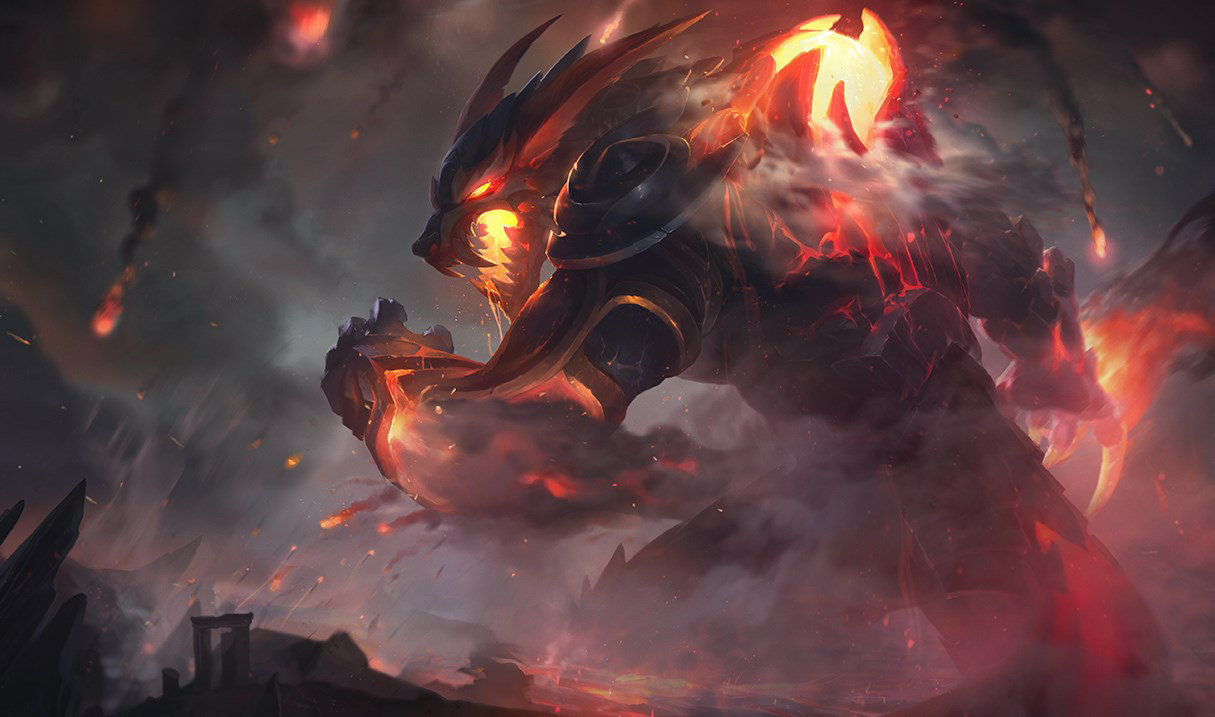 Firefang Warwick splash art