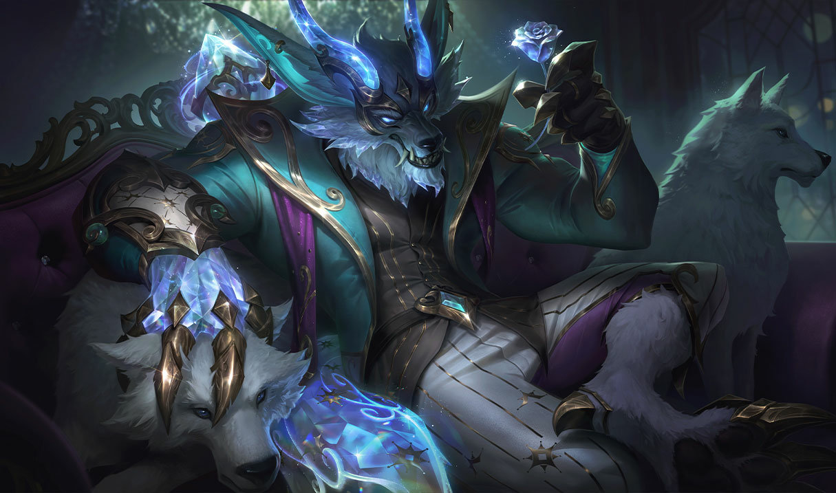 Prestige Winterblessed Warwick splash art