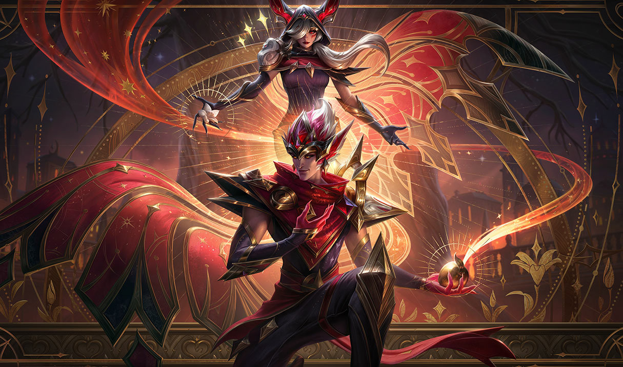 Arcana Xayah splash art
