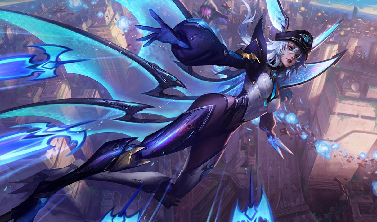 Battle Bat Xayah splash art