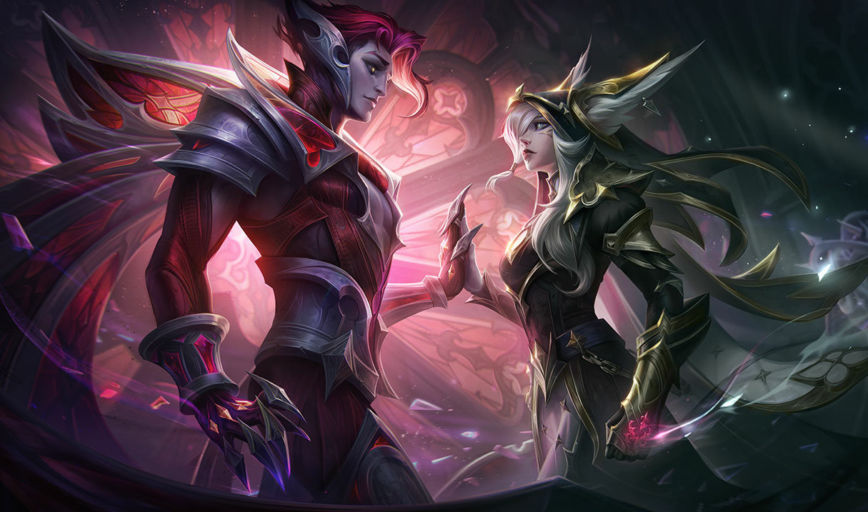 Broken Covenant Xayah splash art