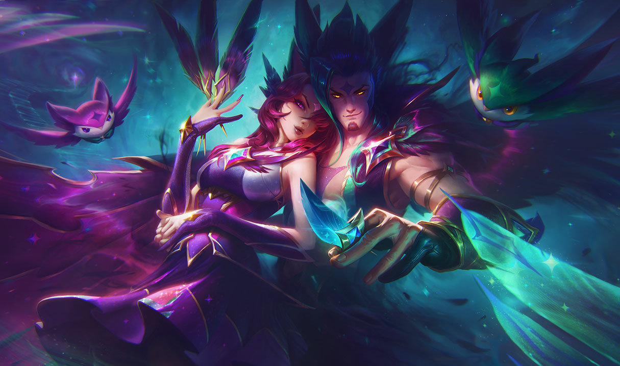 Star Guardian Xayah splash art