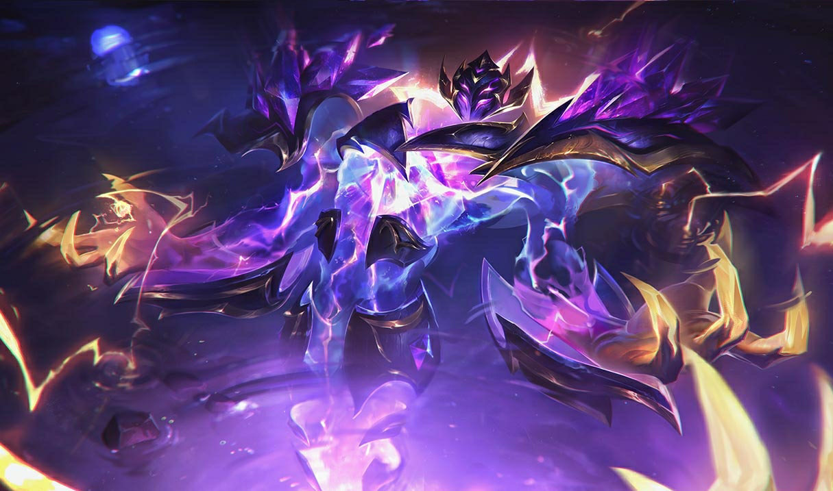 Crystalis Indomitus Xerath splash art