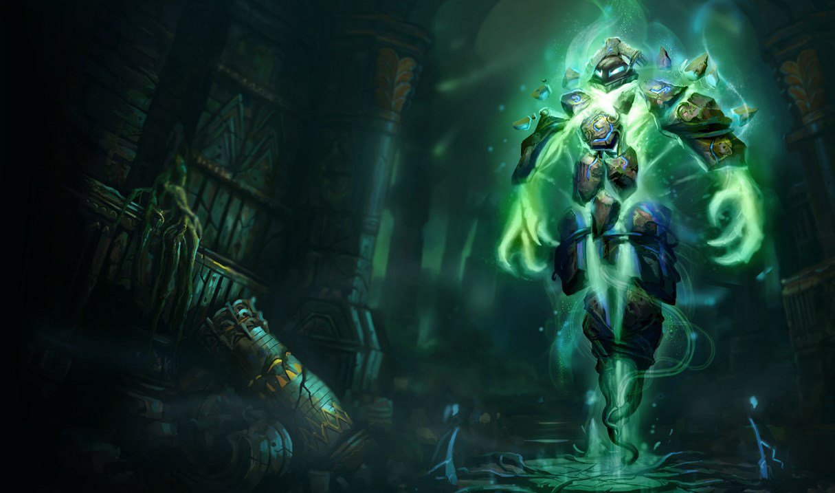 Runeborn Xerath splash art