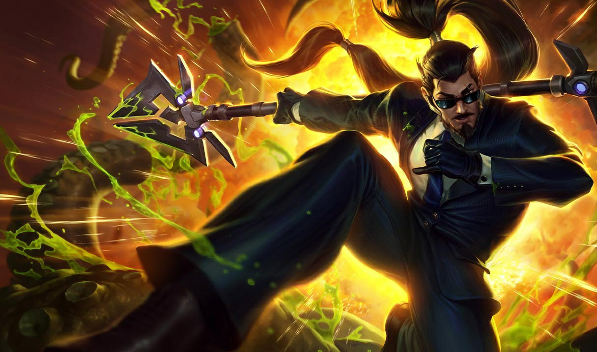 Secret Agent Xin Zhao splash art