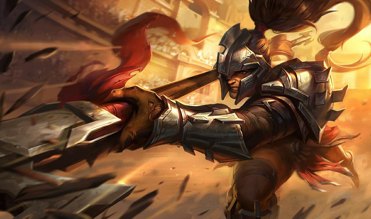 Viscero Xin Zhao splash art