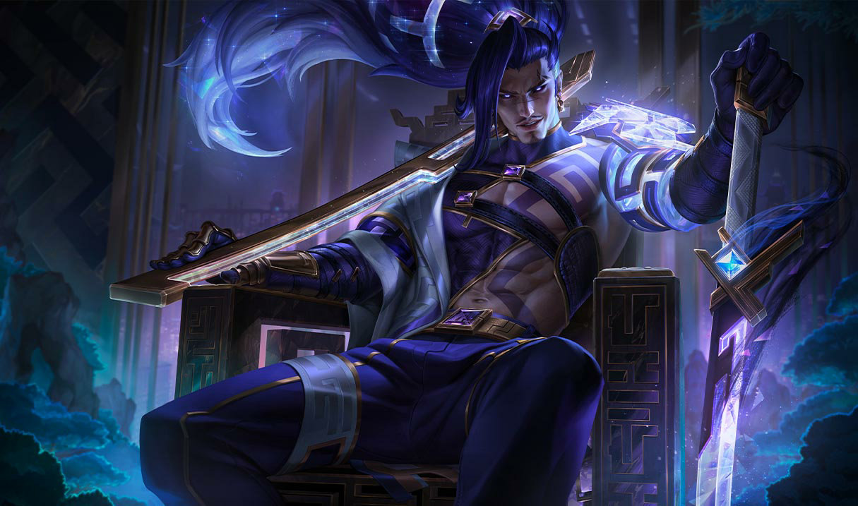 Prestige Inkshadow Yasuo splash art
